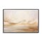 Stupell Industries Neutral Abstract Horizon Line Framed Giclee Design by LSR Creative Studio